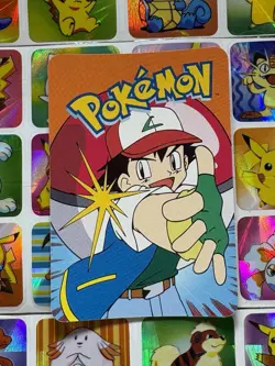 Pokemon 151 Vintage Pocket Monsters Vending HOLO Prism Sticker 2000 Nintendo - Image 5