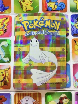 Pokemon 151 Vintage Pocket Monsters Vending HOLO Prism Sticker 2000 Nintendo - Image 4