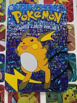 Pokemon Vintage Pocket Monsters Vending HOLO Prism Sticker 1999 Bandai Nintendo - Image 3