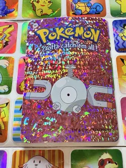 Pokemon 151 Vintage Pocket Monsters Vending HOLO Prism Sticker 00 Nintendo jpn - Image 4