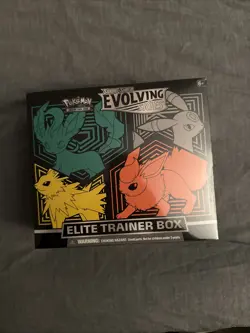 Pokemon Evolving Skies Elite Trainer Box Flareon NEW SEALED - Image 1