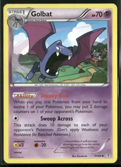 Golbat 31/83 Uncommon Generations Pokemon Lightly Played - Image 1