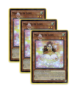 Yugioh! Maiden in Love MZMU-EN020 (SR) 1st Ed 3x - Image 1