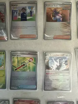 Pokemon Prismatic Evolutions Pokeball Reverse Holo Card Set 17 Cards - Image 3
