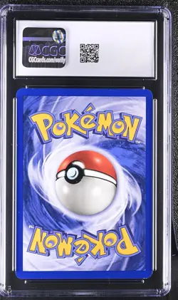 CGC 9 MINT Hitmonlee 7/62 Holo Fossil Pokemon Card - Image 2