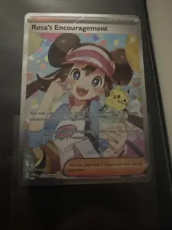 Rosa's Encourage 123/088 Pokemon Card Mint Pack Fresh 2026 English - Image 2