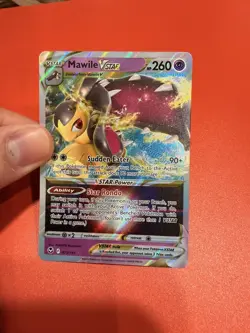 Pokemon TCG Mawile VSTAR 071/195 Holo Ultra Rare Silver Tempest Raw Card - Image 1