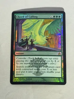 MTG FOIL Chord of Calling Ravnica: City of Guilds Magic the Gathering - Image 1