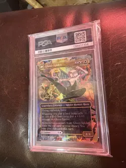 2025 MAGIC: THE GATHERING MARVEL'S SPIDER-MAN GHOST-SPIDER/GWEN STACY PSA 10 - Image 2