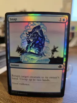 1 x Snap - Foil - Dominaria Remastered - NM-Mint - MTG Magic The Gathering - Image 1