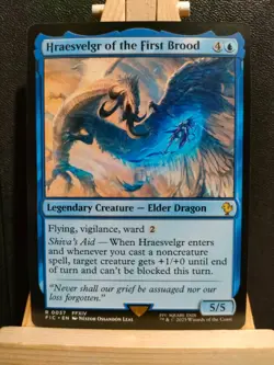 Hraesvelgr of the First Brood - Final Fantasy Commander - NM (see pics) MTG - Image 1