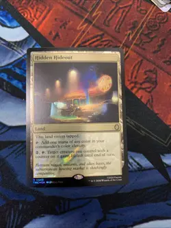 MTG Teenage Mutant Ninja Turtles (TMC) ~ Hidden Hideout (Surge Foil) (R) 0043 - Image 1