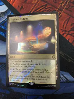 MTG Teenage Mutant Ninja Turtles (TMC) ~ Hidden Hideout (Surge Foil) (R) 0043 - Image 2