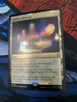 MTG Teenage Mutant Ninja Turtles (TMC) ~ Hidden Hideout (Surge Foil) (R) 0043 - Image 3