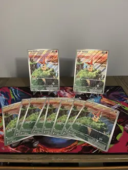 10 Pokemon Victini Illustration Rare 208 JUMBO Promo Cards - Image 1