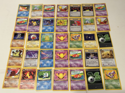 Vintage Lot Pokemon 35 Cards First Edition - Image 1