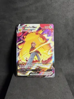 Pokemon TCG Pikachu VMAX TG17/TG30 Trainer Art Lost Origin - Image 1