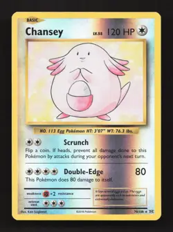 Chansey 70/108 Holo Rare Evolutions Pokemon Reverse Holo Near Mint - Image 1