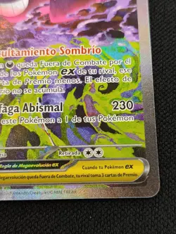 Pokemon TCG SPANISH Mega Gengar Ex 284/217 Special Illustration Ascended Heroes - Image 4