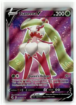 2021 Pokemon - Fusion Strike Tsareena V #246/264 - Image 1
