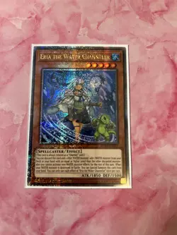 Yugioh: Eria the Water Channeler - Quarter Century Secret Rare - ROTA-EN023 - NM - Image 1