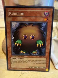 Kuriboh FL1-EN003 Secret Rare Limited-Edition Yu-Gi-Oh Lightly Played Excellent - Image 1