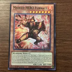 🔥Masked HERO Furnace MZMU-EN015 1st Edition YuGiOh!🔥 - Image 2