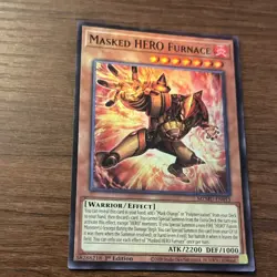 🔥Masked HERO Furnace MZMU-EN015 1st Edition YuGiOh!🔥 - Image 3