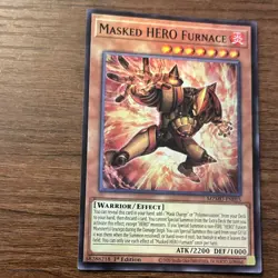 🔥Masked HERO Furnace MZMU-EN015 1st Edition YuGiOh!🔥 - Image 4