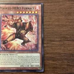 🔥Masked HERO Furnace MZMU-EN015 1st Edition YuGiOh!🔥 - Image 5