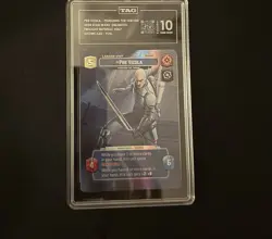 Pre Vizsla Pursuing the Throne Star Wars Unlimited Foil TAG 10 #267 - Image 3