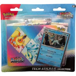 Pokemon TCG Prismatic Evolutions Tech Sticker Lot 3 Sealed Box Set Eevee - Image 3