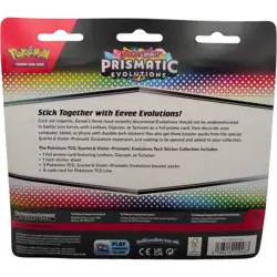 Pokemon TCG Prismatic Evolutions Tech Sticker Lot 3 Sealed Box Set Eevee - Image 4