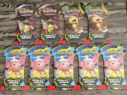 Pokemon Perfect Order Sleeved Booster Packs Lot of 9 Brand New & Factory Sealed! - Image 1