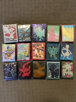 Pokemon ETB Sleeve Bulk Lot. 15 Sealed Packs. ALL DIFFERENT - Image 1