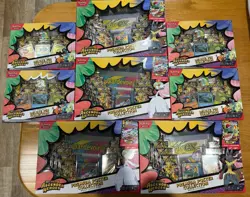 Pokemon Ascended Heroes Lot 4x Poster Boxes + 4x Deluxe Pin Collection Sealed - Image 1