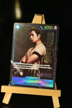 Roronoa Zoro P-056 PROMO Live Action English One Piece Card TCG Netflix NM - Image 1