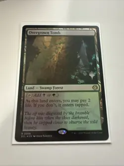 Overgrown Tomb - Foil Promo ECL NM MTG - Image 1