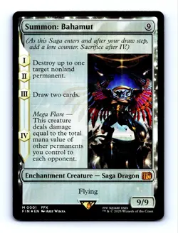 2025 MTG Final Fantasy Summon: Bahamut Foil #0001 NM - Image 1