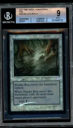 Bojuka Bog - Time Spiral Remastered foil, BGS 9 MINT. MTG (pop 1 of 2) - Image 1