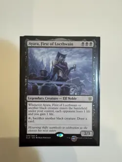 Mtg Ayara First of Locthwain Throne Eldraine #075 NM - Image 1