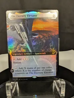 MTG The Eternity Elevator EXTENDED ART FOIL NM Edge of Eternities EOE #0354 - Image 1
