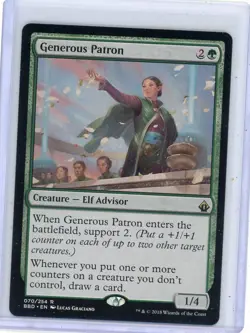 Generous Patron 070/254 from Battlebond MTG - Image 1