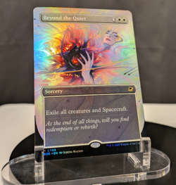 MTG Beyond the Quiet FOIL Mythic Edge of Eternities EOE Board Wipe Spacecraft NM - Image 1