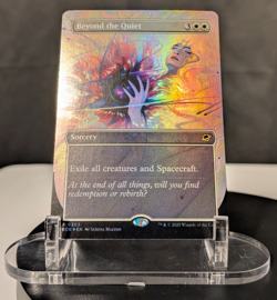 MTG Beyond the Quiet FOIL Mythic Edge of Eternities EOE Board Wipe Spacecraft NM - Image 2