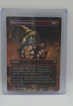 Vivi's Persistence (Borderless) Commander: Final Fantasy Foil - Image 1