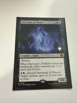Harvester of Misery Secrets of Strixhaven Extended Art #0074 NM - Image 1