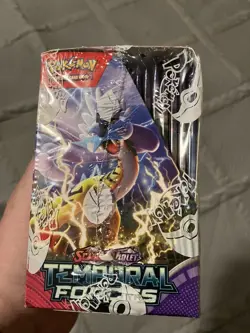 Pokemon Scarlet & Violet Temporal Forces Booster Box - Factory Sealed w/ case - Image 4