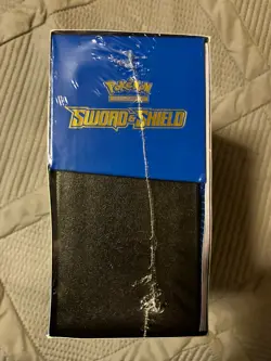 Sword and Shield Base Set Elite Trainer Box Zamazenta Pokemon TCG Factory Sealed - Image 5