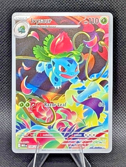 Pokemon TCG Mega Evolution 134/132 Ivysaur Illustration Rare - Image 1